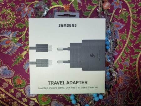 Samsung 25W Travel Adapter - Samsung 45 watt charger in a box