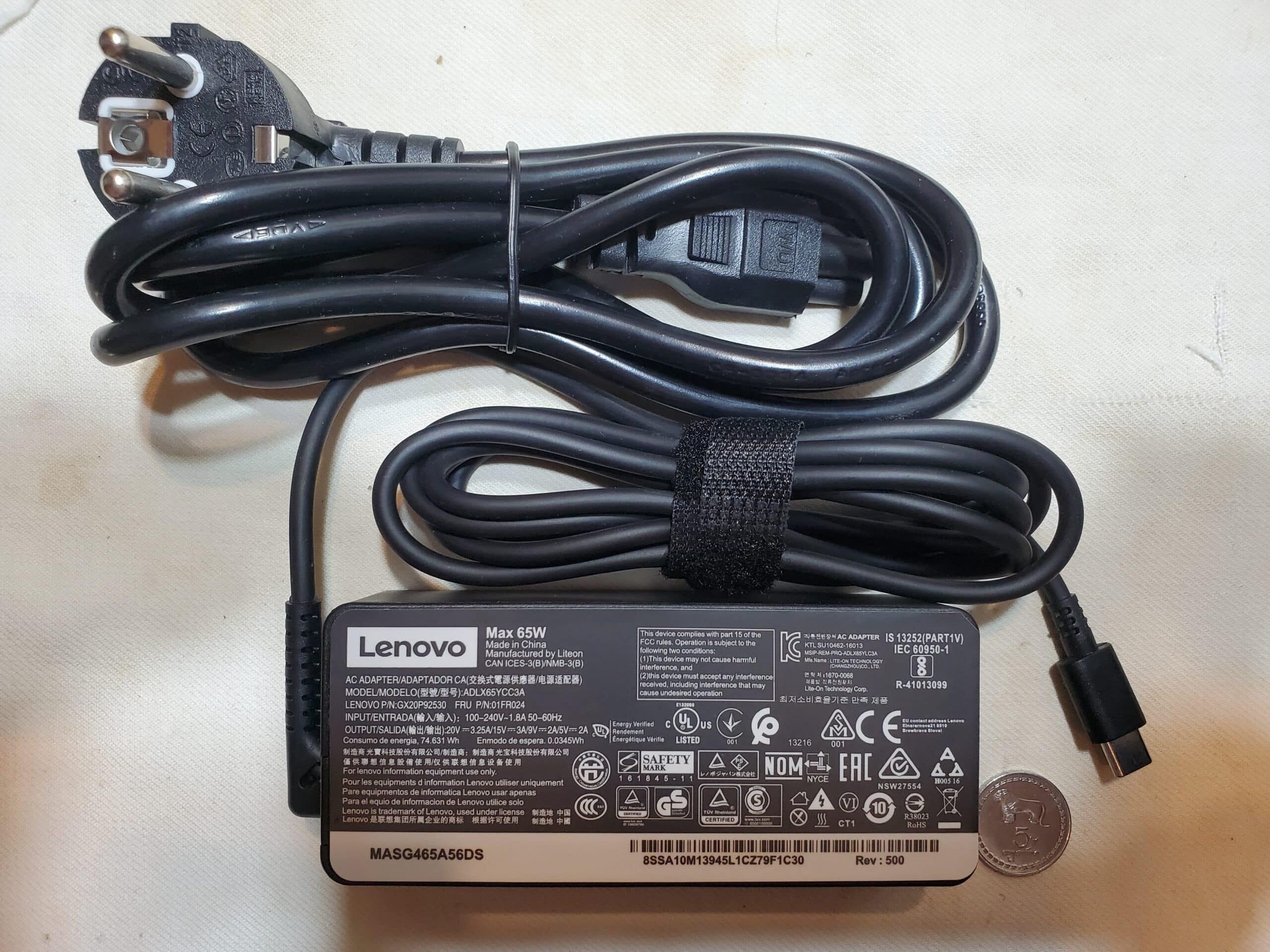 20240917_210850 Lenovo 65w USB-C Charger