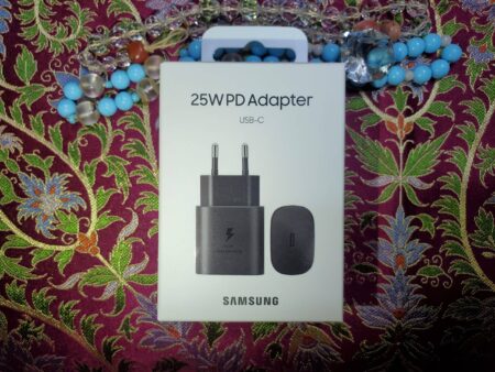 Samsung 25W PD Type-C Adapter - სამსუნგის 25 ვატიანი დამტენი ყუთში