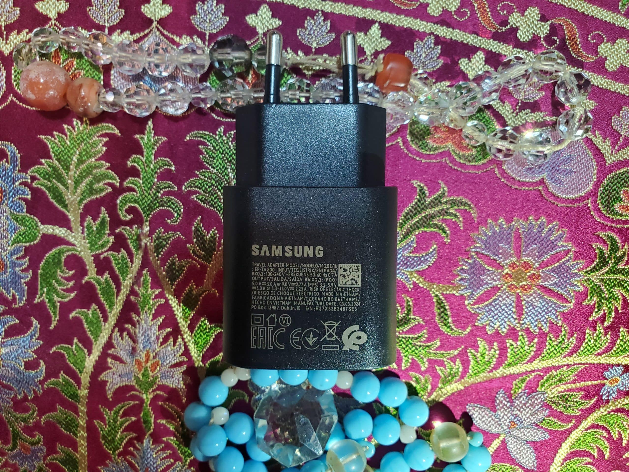 20240926_042439 Samsung 25W PD Type-C Adapter - სამსუნგის 25 ვატიანი დამტენი