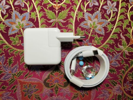 Apple MacBook Air 30W USB-C Charger with USB-C Cable (Type-C) front side