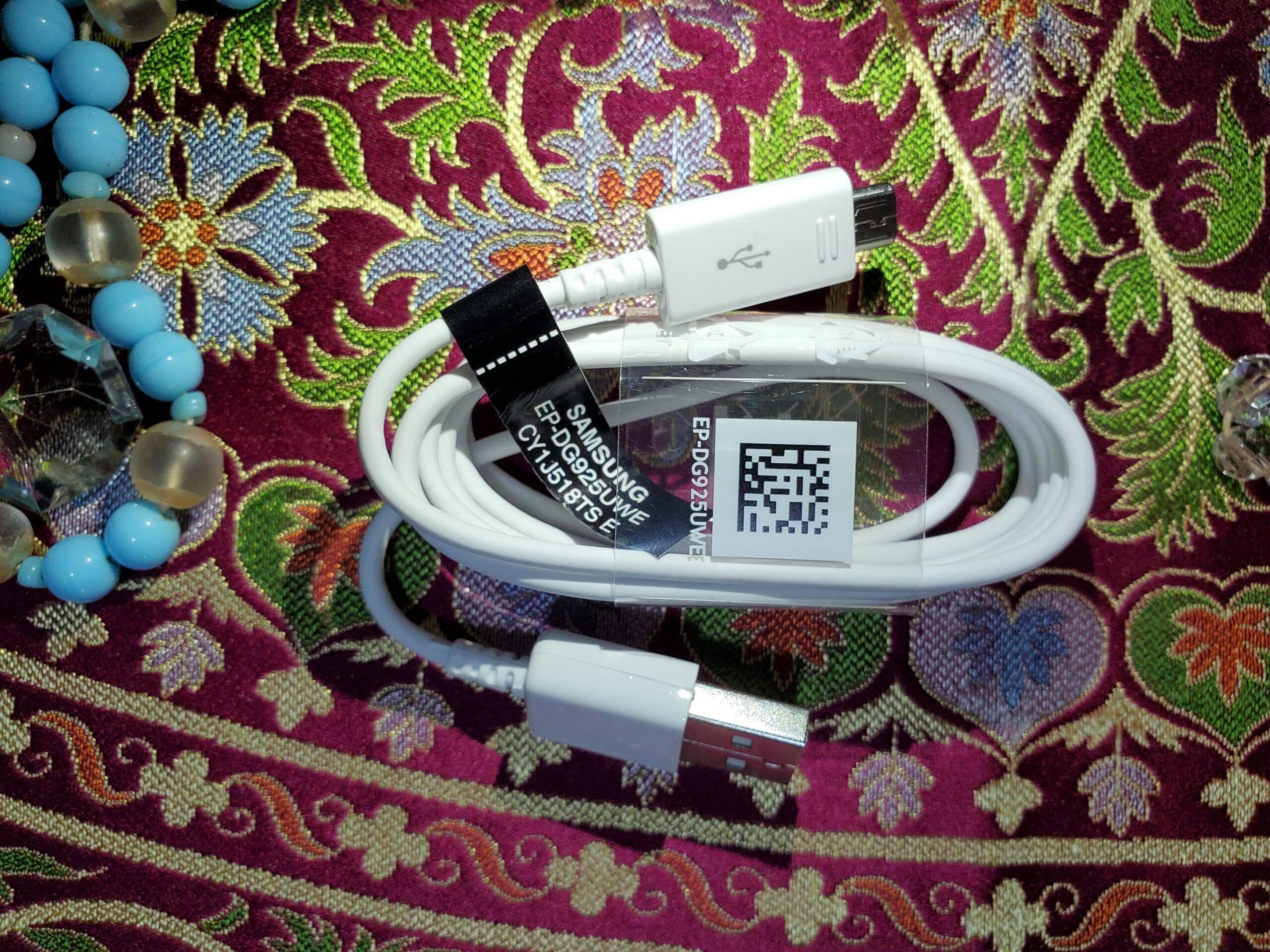 20240926_051257 Samsung Galaxy S6 - S7 Micro USB to USB Cable 1m - Samsung Micro USB to USB cable 1m.